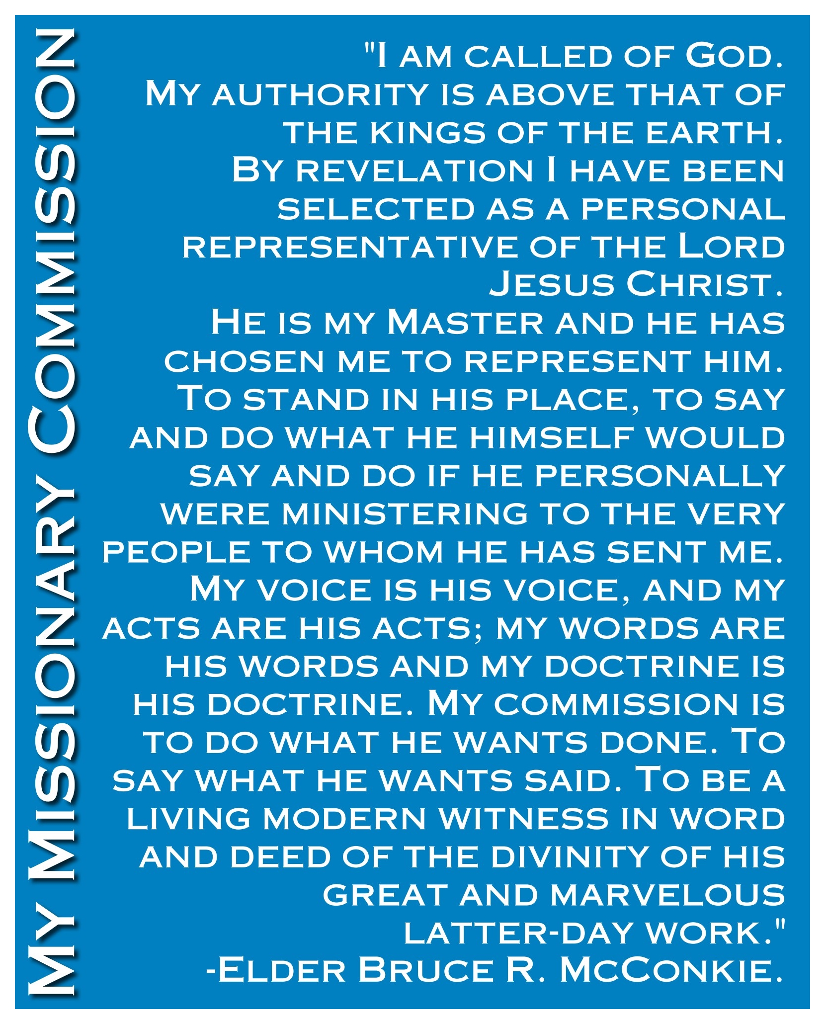 Lds Missionary Quotes